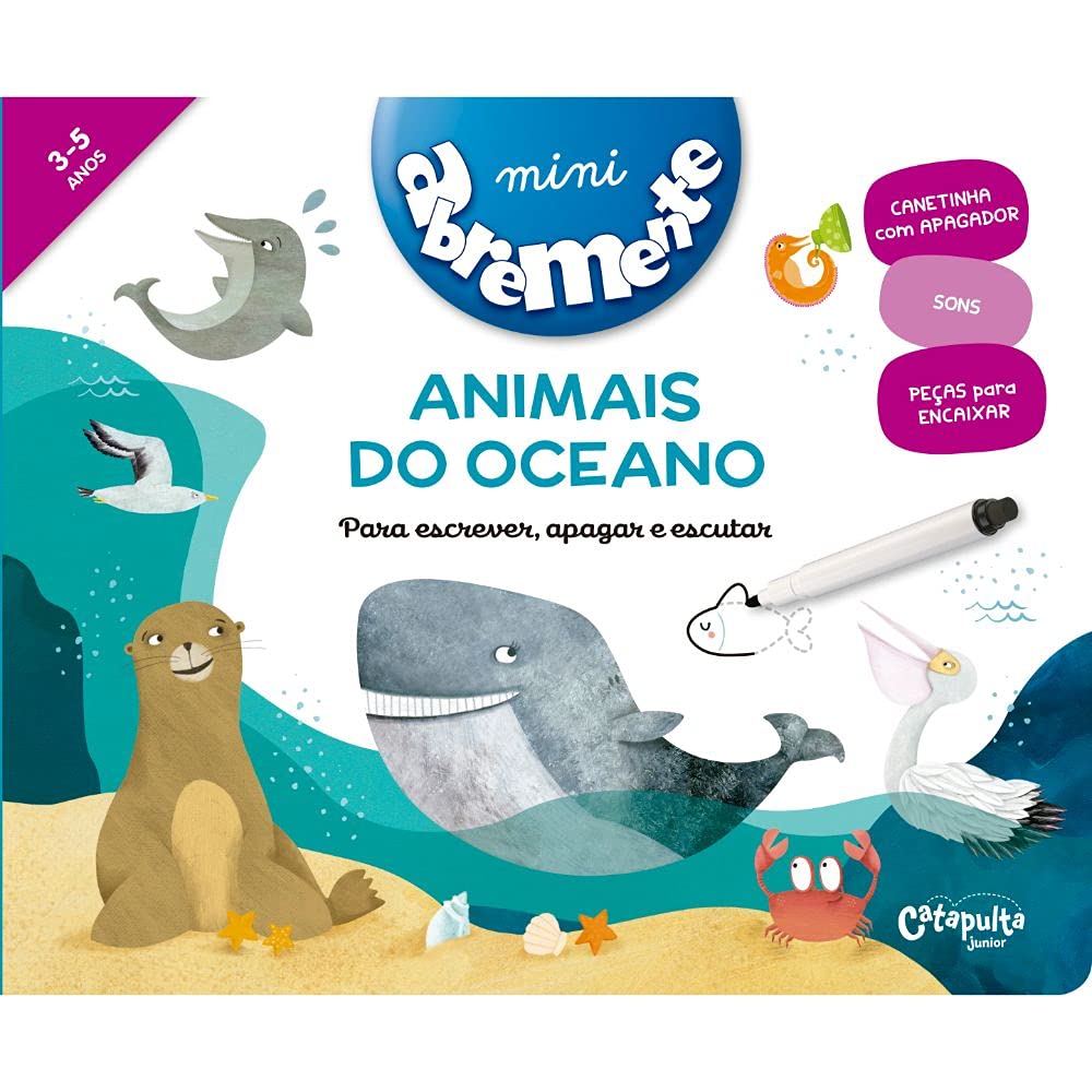 Abremente Mini: Animais do Oceano