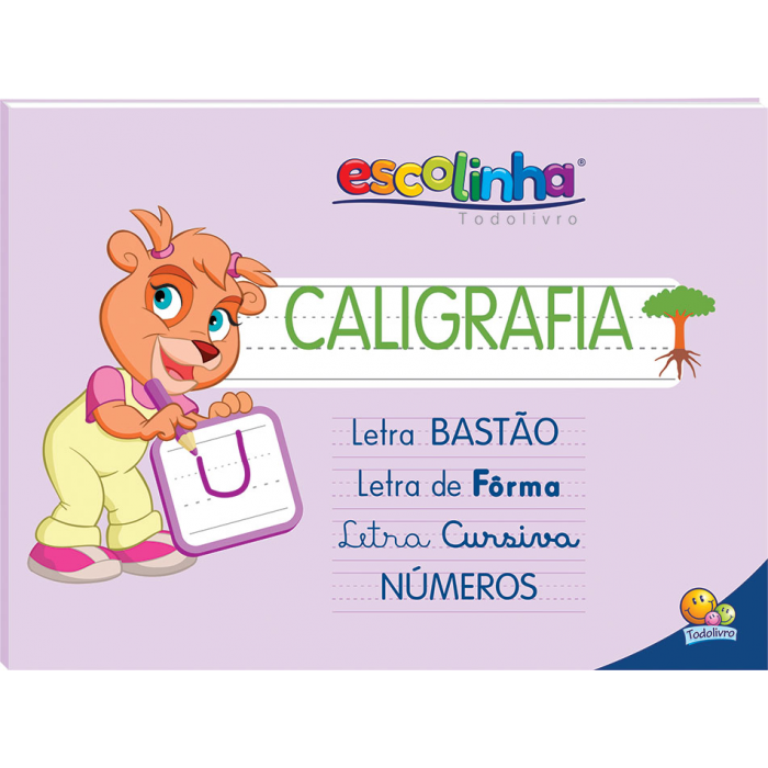 Sistema de caligrafia VU: Escolinha todolivro