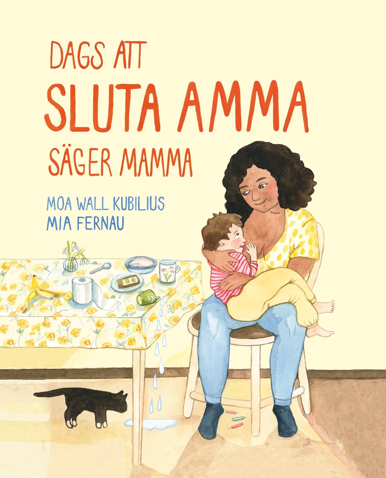 Dags att sluta amma, säger mamma