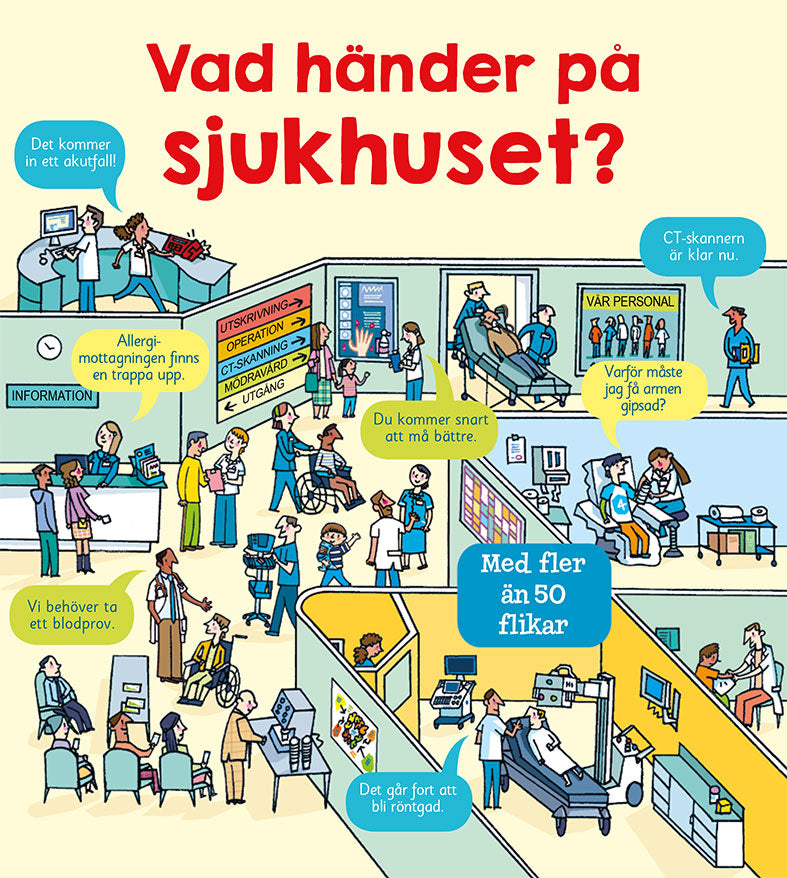 Vad händer på sjukhuset?