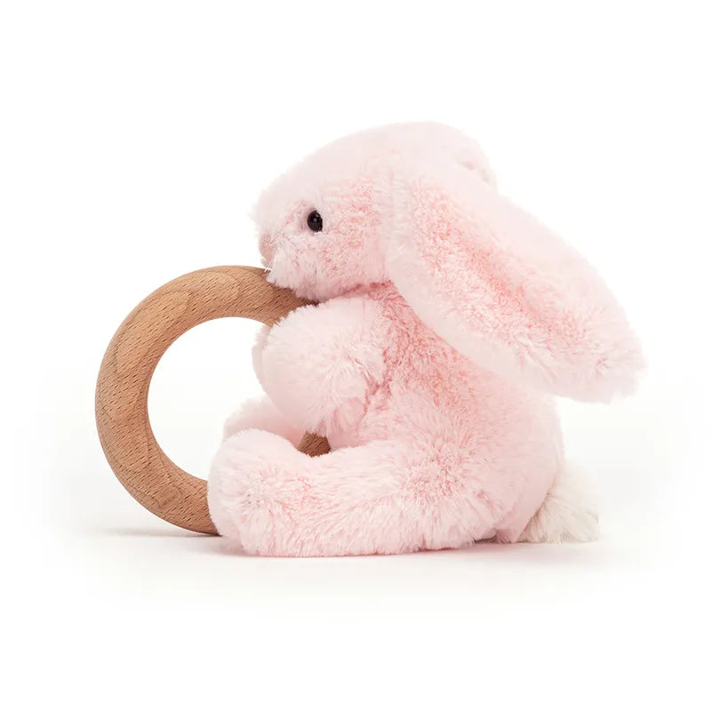 Bunny Wooden Ring Toy (Baby Teether)