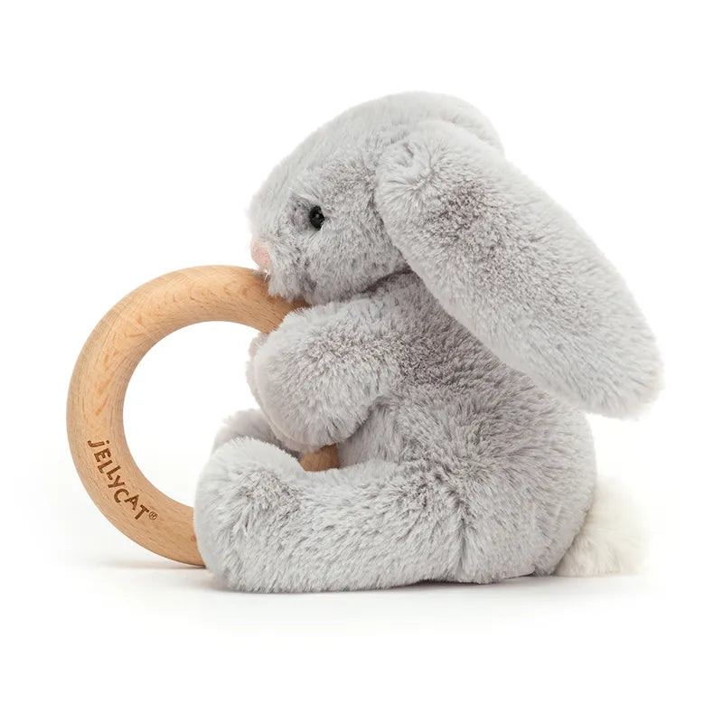 Bunny Wooden Ring Toy (Baby Teether)