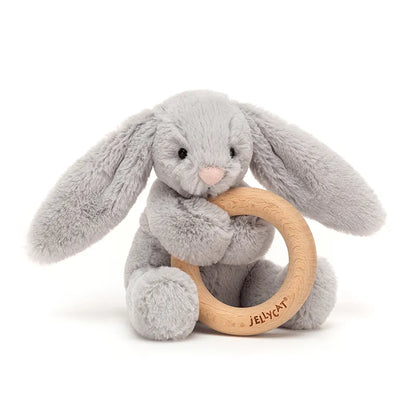 Bunny Wooden Ring Toy (Baby Teether)