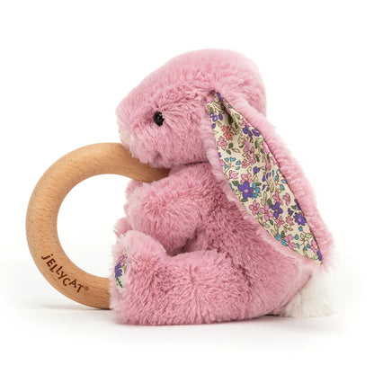 Bunny Wooden Ring Toy (Baby Teether)