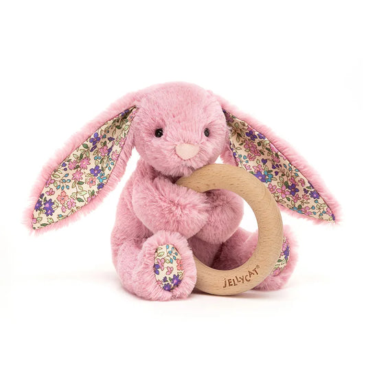 Bunny Wooden Ring Toy (Baby Teether)